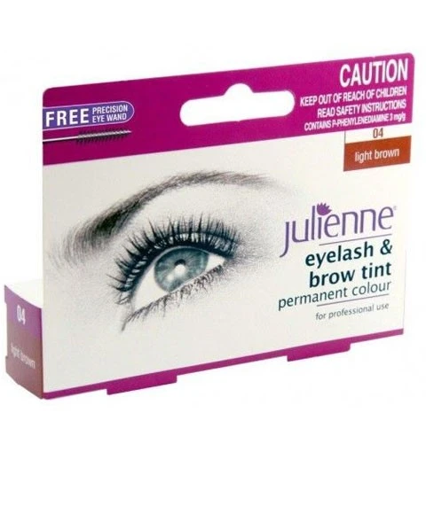 Julienne Eyelash And Brow Light Brown - Image 2