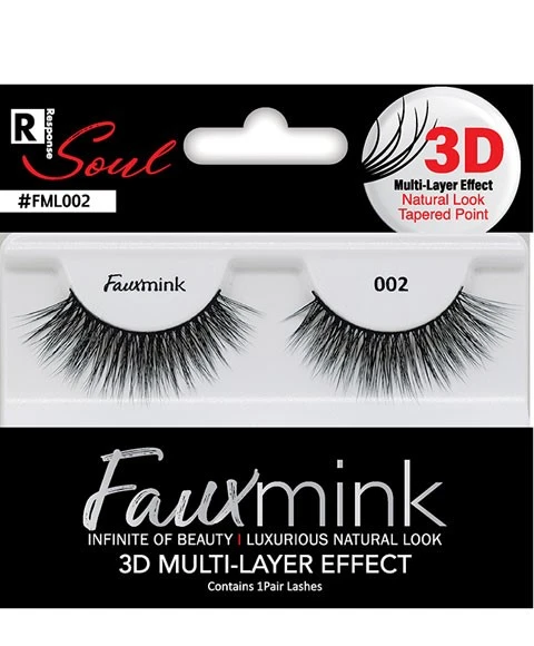 Response Soul Faux Mink 3D Effect Eyelash 002 - Image 2