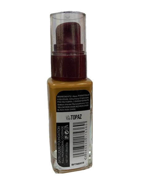 BF Satin Liquid Foundation LF109 Topaz - Image 4