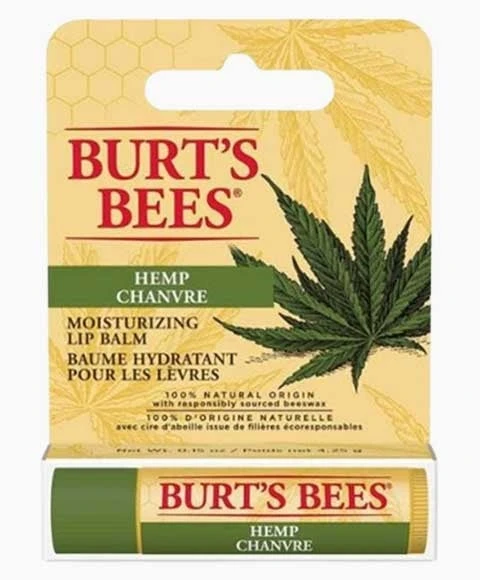 Burts Bees Hemp Chanvre Moisturizing Lip Balm - Image 2