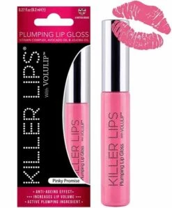 Killer Lips With Volulip Pinky Promise Plumping Lip Gloss