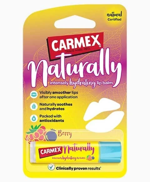 Carmex Naturally Berry Lip Balm - Image 3