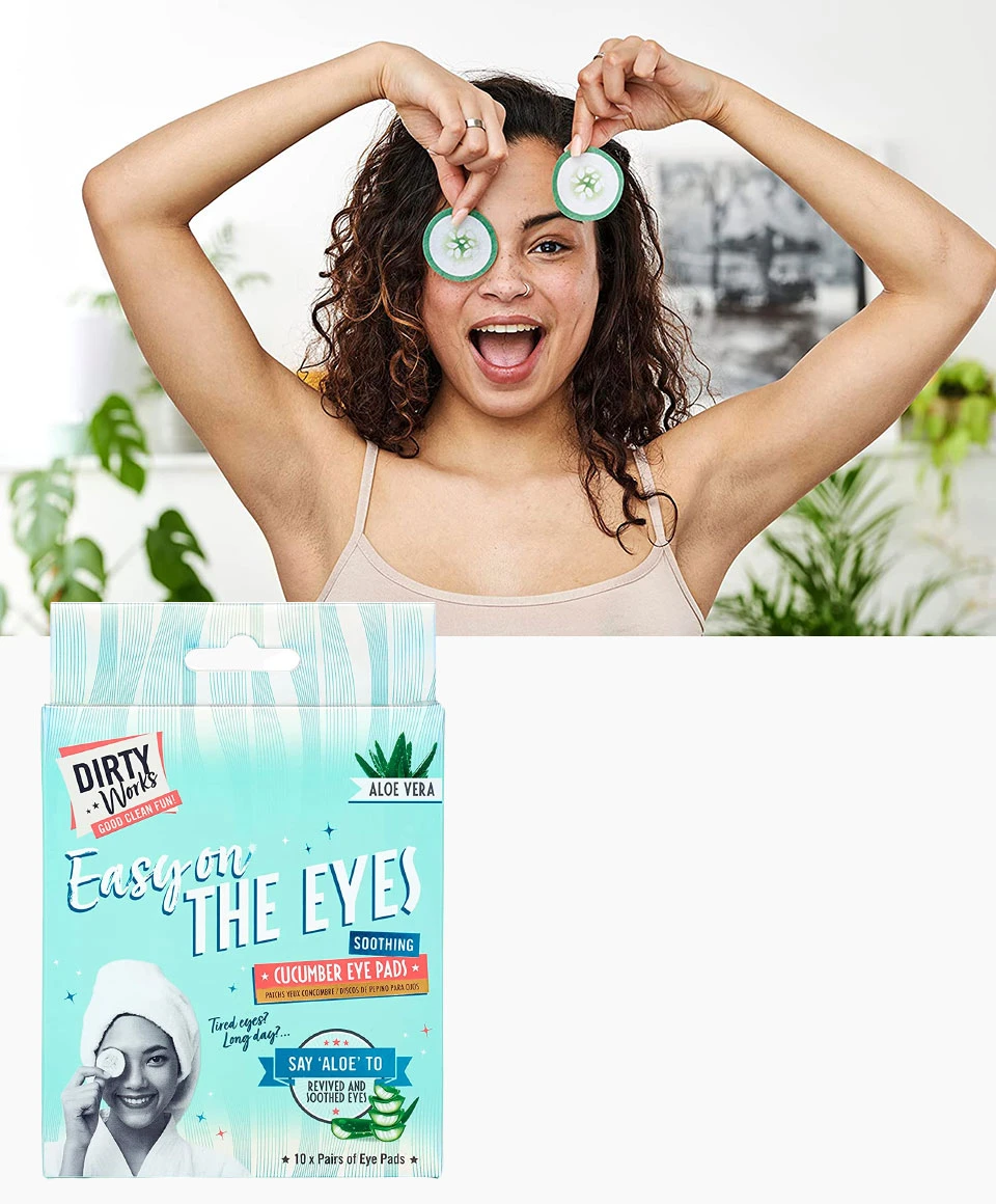 Dirty Works Easy On The Eyes Soothing Cucumber Eye Pads - Image 5