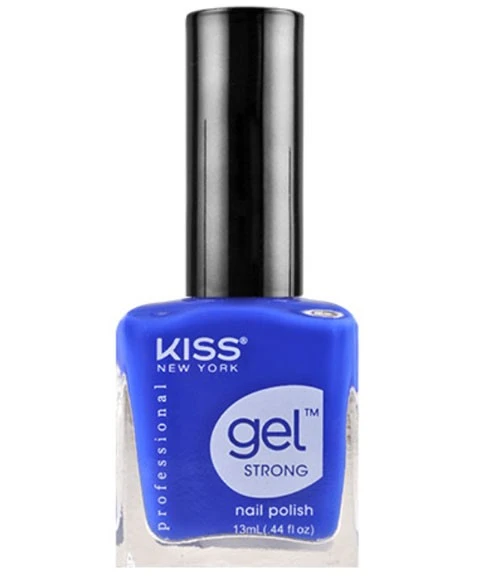 KISS Gel Strong Nail Polish KNP019 Stunning Blue