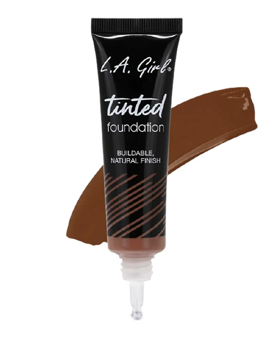LA Girl Tinted Foundation With Natural Finish GLM767 Walnut - Image 4