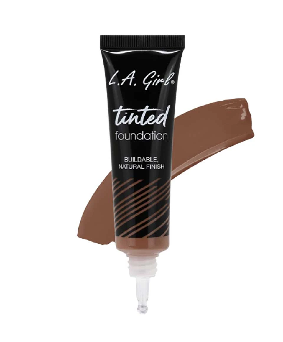 LA Girl Tinted Foundation With Natural Finish GLM770 Mahogany - Image 4