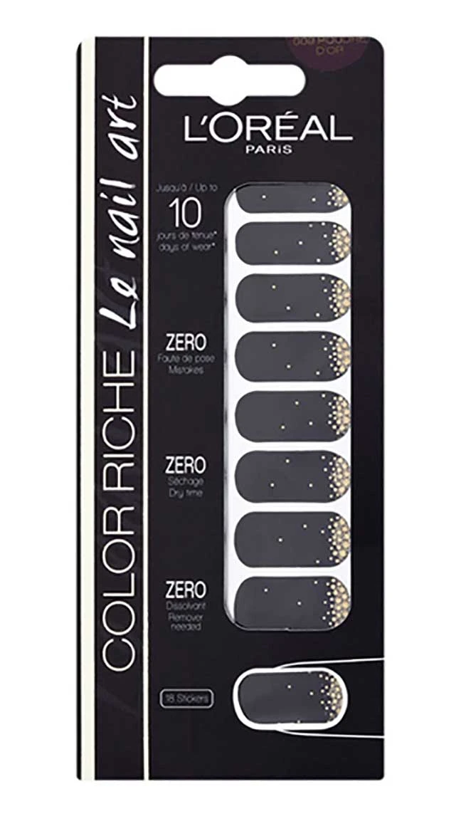 Color Riche Le Nail Art 009 Poudre Dor - Image 4