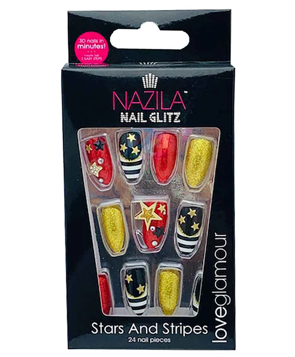 Nail Glitz Love Glamour Stars And Stripes - Image 4