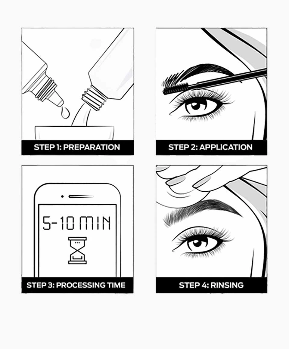 Schwarzkopf Brow Tint Black - Image 5